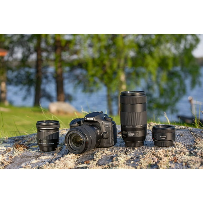 Canon EOS 90D Digital SLR Camera - 32.5 MP, 4K/30 fps, 7.5x Canon EOS 90D Digital SLR Camera - 32.5 MP, 4K/30 fps, 7.5x