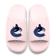 thumbnail image 2 of Unisex ISlide Pink Vancouver Canucks Primary Motive Slide Sandals, 2 of 5