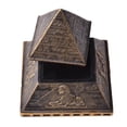thumbnail image 2 of Contenedor de baratija de escultura de egipcia, de almacenamiento de artesanal coleccionable, arquitectura Feng Shui, caja, 2 of 9
