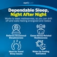 thumbnail image 6 of NUVICARE Maximum Strength SleepAid Soft Gels - Nighttime Sleep Aid with Diphenhydramine HCl 50mg - Non Habit Forming Sleeping Pills for Adults - Extra Strong OTC Sleep Aids for Adults (100 Count), 6 of 9