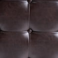 thumbnail image 5 of GDF Studio Mackinsey Contemporary Bonded Leather Tufted Queen/Full Headboard, Brown, 5 of 5