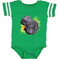thumbnail image 3 of Inktastic Colorful Lurking Gator Boys or Girls Baby Bodysuit, 3 of 5