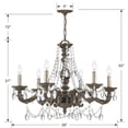 thumbnail image 5 of Crystorama Lighting - Six Light Chandelier - Chandelier - Paris Market - Six, 5 of 6