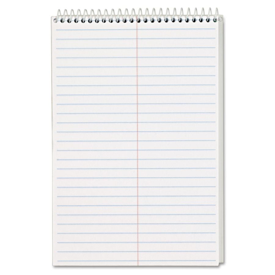 TOPS™ Steno Books, 6" x 9", Gregg Ruled, 80 Sheets, White, Pack Of 4