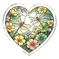 thumbnail image 2 of Rompecabezas acrílico atrapaluz con colgante en forma de corazón, 94 piezas, adorno colgante decorativo para interiores y exteriores, 19 cm, 2 of 9