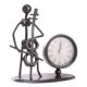 thumbnail image 2 of Reloj Creative Iron Mini Metal Pequeño Reloj Despertador Electrónico Pequeño Reloj Despertador AHeartcove SZ221208-0322JD, 2 of 2