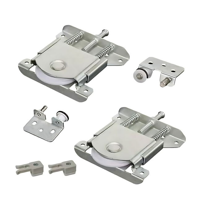 relayinert 2pair Easy Assembly And Adjustable Sliding Door Wheels For Quick Installation 1Set
