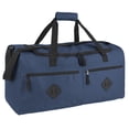 thumbnail image 2 of 24 Pack 24 Inch 55 Liter Overnight Duffel Bags with Zippered Pockets for Men, Women, Sports, Gym, Travel, Commuting in Navy Blue, 2 of 9