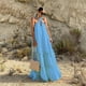 thumbnail image 4 of Txlixc Vestido de mujer con tirantes largos y flores 3D sin mangas Txlixc  moda, 4 of 4