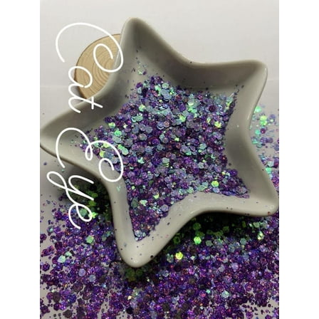 Cat Eye: Holographic CS chunky glitter mix - Sold By TwoFaced Glitters