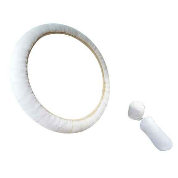 Plush Car Steering Wheel Cover Soft Winter Warm Supplies Car Steering Wheel