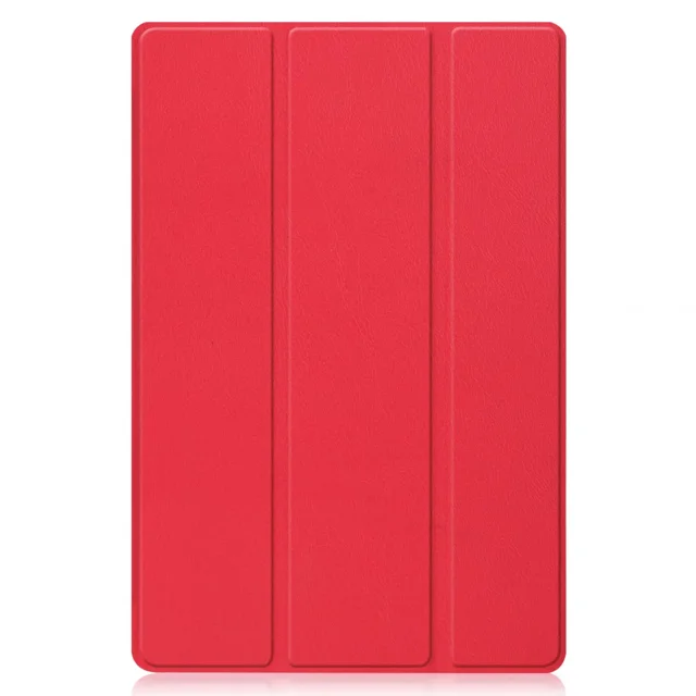 Hard Back Shell For Coque TCL Tab 10s 9080G Smart Case Tri-folded Standing Cover for TCL NXTPAPER 10s 9081X 9081X2 Tablet Funda Red TCL Tab 10s 2021