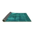 thumbnail image 2 of Ahgly Company Indoor Rectangle Oriental Turquoise Blue Industrial Area Rugs, 2' x 4', 2 of 4