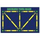 thumbnail image 1 of Maojin Alfombrilla de entrenamiento para pasos de fútbol, ayuda para regatear silenciosa y absorbente, control de balón de regateo antideslizante, alfombrilla para pasos de fútbol para interiores, 1 of 7