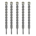 thumbnail image 1 of SDS Plus Perceuse à Marteau 5 Pcs 9/16 Po x 6 Po Perceuse à Pierre en Béton, 1 of 4