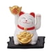 thumbnail image 1 of Adorno de Gato de la Suerte con Brazo Agitador de Gato de la Fortuna de la Riqueza Con Energía Solar para decoración del Hogar, 1 of 7