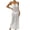 ZA-White-swimsuit coverup for women, variant on Qzwdhjm Womens Crochet Beach Coverup Hollow Out Maxi Cami Dresses Square Neck Scalloped Hem Swimsuits Coverups Beach Holidays Bikini Coverup