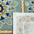 thumbnail image 4 of Safavieh Easy Care Marcus Floral Area Rug, Light Blue/Dark Blue, 4' x 6', 4 of 8