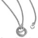 thumbnail image 5 of 2025 Women's Silver Family Always Encircled Pendant Necklace, 5 of 5