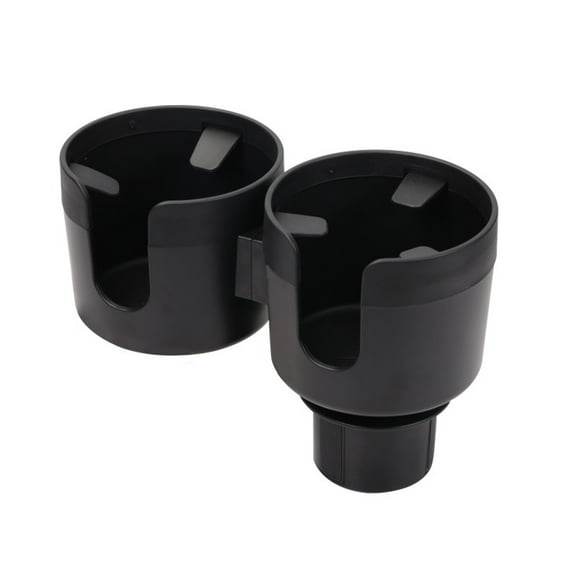 SHAR Upgraded Large Car Cup Holder with Offset Extendable Base Compatible with Yeti Mug10/14 oz Yeti Rambler 20/24/26/30/36/46 oz Hydro Flasks 32/40 oz Other Large Bottles 3.4"-4" from