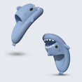 thumbnail image 3 of Cute Cloud Cartoon Shark Slides Non-slip Eva Sandals For Women And Kids Outdoor, 3 of 5