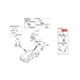 thumbnail image 1 of 81905-f2260 Cilindro de cerradura de puerta de coche con 2 llaves 81970-f0000 Para 2017-2020 Adc Full Lock Delantero Conductor Si, 1 of 5