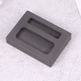 thumbnail image 3 of Miangastore 2 Slots Graphite Ingot Mold Melting Casting Mould for Gold Silver Non-ferrous Metal Craft (Black), 3 of 8