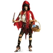 Angle View: Rubie's Costume Deluxe Little Dead Riding Hood Costume, Standard