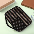 thumbnail image 2 of Renewold Casual Bible Cover Case for Men Women American Flag Book Holder Organizer Lightweight Bible Protective Handbag with Handle Pockets, 4th of July, 2 of 7