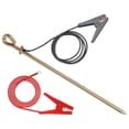 thumbnail image 5 of QualitChoice Grounding Rod Antennas with Alligator Clip Solar Powered Electric Wire Fence, 5 of 5