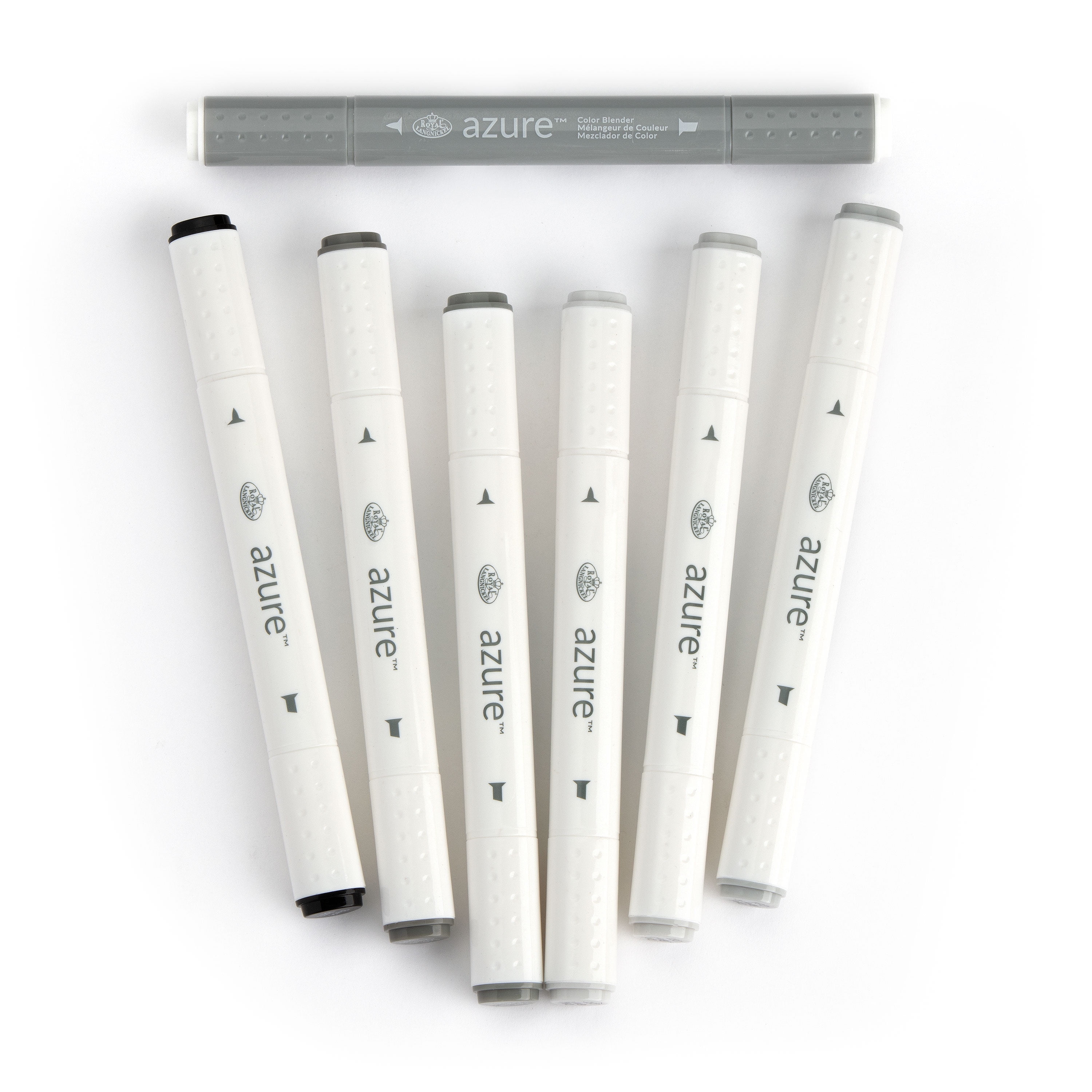Royal and Langnickel Azure 7pc DualTip Alcohol Based Artist Markers