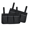 thumbnail image 1 of Bolsa de reposabrazos para colgar lateral de silla de ruedas de 2 piezas, se la la adaptaciónción a la mayoría de andadores, ruedas, scooters, scooters de movilidad Yuyangstore  Organizador lateral para silla de ruedas, 1 of 8