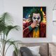 thumbnail image 1 of Cuadros Decorativos Payaso 5D DIY Full Round Drill Diamond Painting Hanger Imagen para regalo de Halloween Tmvgtek embutido en tela, 1 of 9