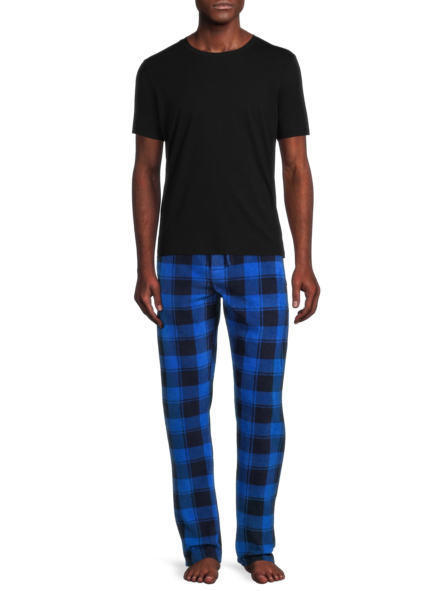 Hanes Men's and Big Men's Cozy Micro Fleece Pajama Pants - Walmart.com