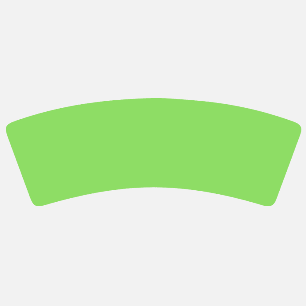 JAM Paper Standard Label Rolls, Bottle Neck Shaped, 1 3/16 x 3 1/4, Neon Green, 125 Labels/Roll