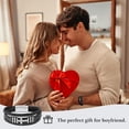 thumbnail image 5 of Father Day Gifts for My Man Boyfriend Husband Dad Grandpa Brother Son Him Men, Mens Cross Leather Braided Bracelet Mens Jewelry Birthday Gift Ideas for Men Valentines Christmas Gifts, 5 of 5