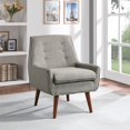 thumbnail image 2 of OSP Home Furnishings Rhodes Chair in Dove Gray Fabric, 2 of 8
