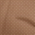 thumbnail image 1 of oneOone Georgette Viscose Orange Fabric Asian Floral Tiles Diy Clothing Quilting Fabric Print Fabric By Yard 42 Inch Wide, 1 of 4