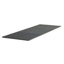 12-Pack 0.56" Thick Interlocking Gym Floor Mats, 24"x24" EVA Foam & Rubber Top, 48 sq.ft Coverage, Waterproof Exercise Mats for Home Gym, Garage, Black & White