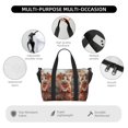 thumbnail image 3 of Travel Duffle Bag Adorable Kitten In Kimono Travel Tote Bags Carry on Luggage Waterproof Weekender Bags with Top Handle Adjustable Shoulde Strap for Travel Gym, 3 of 5
