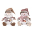 thumbnail image 3 of Muñeca Musical Navidad Papá Noel Muñeco De Nieve Adornos Navidad Año Nuevo Decoración Yuarrent HA046766-02, 3 of 6