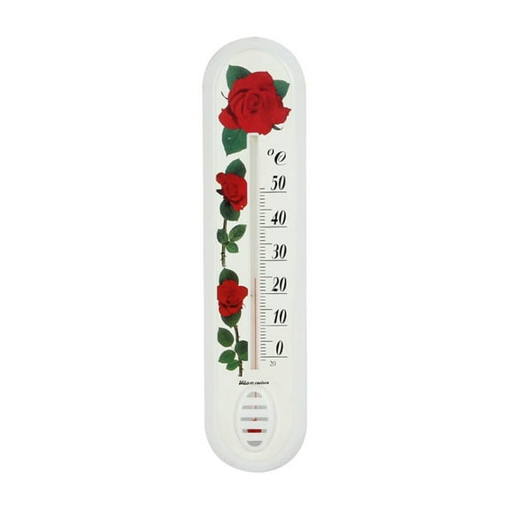 Wall Thermometer Indoor Outdoor Home Office Garden Temperature Mounted Kitchen Supplies