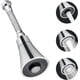 thumbnail image 1 of WUHECOME Cabezal de grifo de cocina Acero inoxidable + ABS Cabezal de rociador de 19 cm Grifo de cocina Giratorio de 360 ° Colador de ahorro de agua Antisalpicaduras 3 modos para cocina Baño Cocina brillar Electrónica, 1 of 5