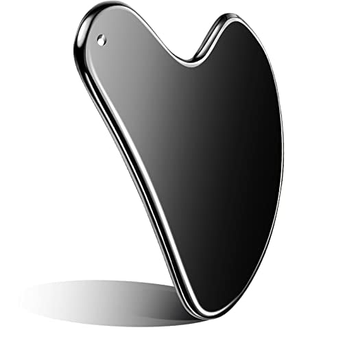 Nuanchu Stainless Steel Gua Sha Facial Tools Guasha Tool for Face Metal