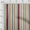 thumbnail image 1 of oneOone Cotton Poplin Fabric Multicolor Stripe Printed Craft Fabric BTY 56 Inch Wide, 1 of 4