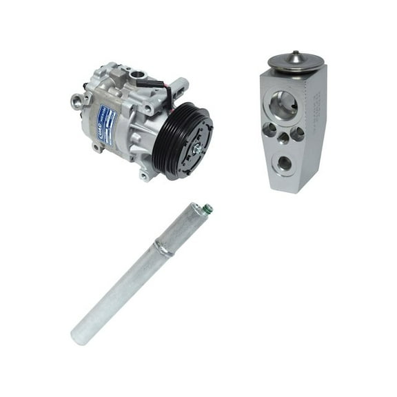 A/C Compressor Kit - Compatible with 2014 - 2019 Fiat 500 2015 2016 2017 2018