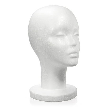 Female Mannequin Styrofoam Foams Wigs Hats Head Display Holder Model Stand FAST - On Sale