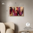 thumbnail image 4 of River of Lava III Canvas Print Abstract Wall Art by Art Remedy, Gold Frame, 30 x 20, 4 of 5