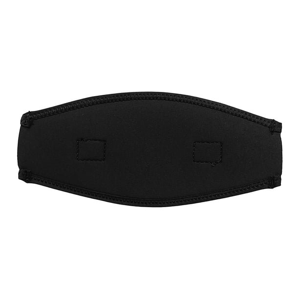 Máscara de buceo Correa Cubierta de envoltura para el cabello Banda de cubierta Negro Sunnimix Correa de mascarilla de buceo