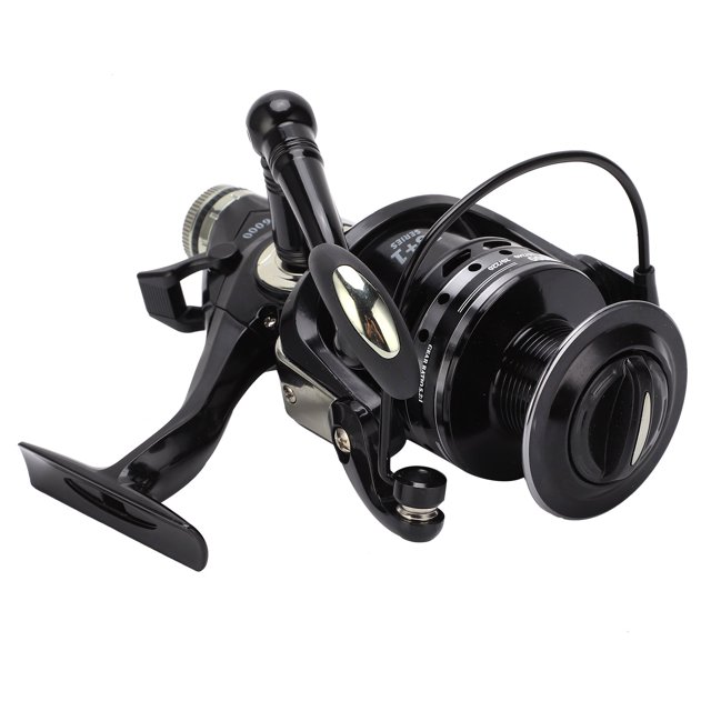 Carrete giratorio de Metal, carrete de pesca suave, relación de engranaje de alta velocidad, accesorios de pesca (KC6000)